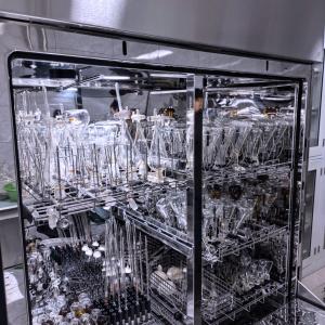 Eurping Laboratory Glassware Washer: Dual Pressure & Flow Control, Worry-Free Irregular Bottle Cleaning